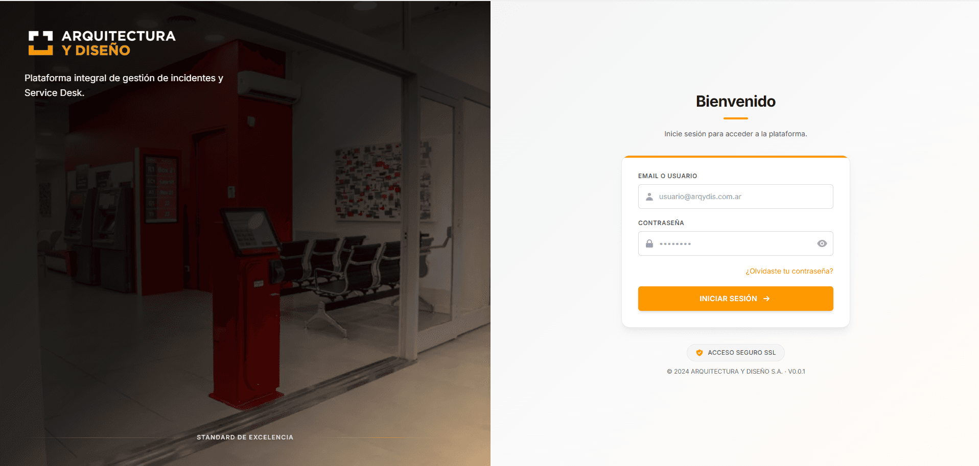 Arquitectura y Diseño - Sistema de Gestión - Imagen 1