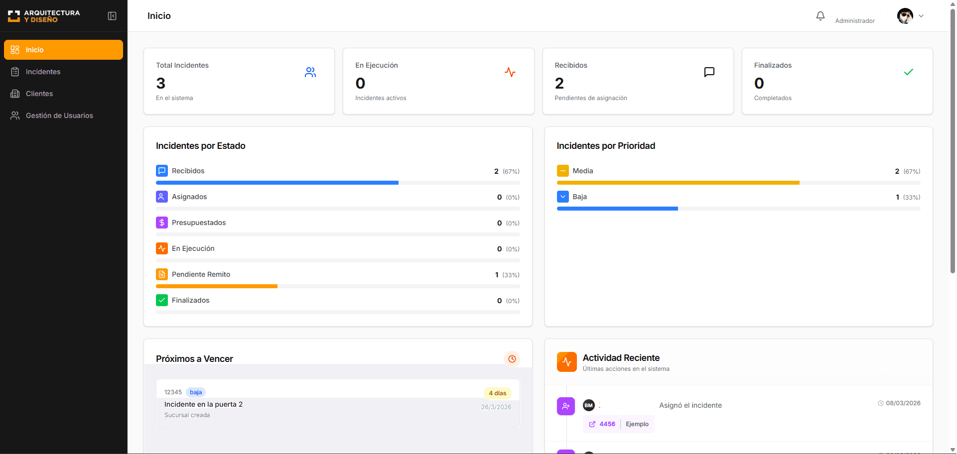 Arquitectura y Diseño - Sistema de Gestión - Imagen 2