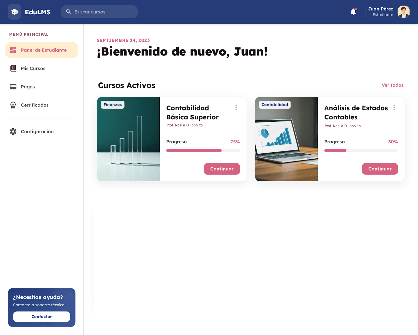 Plataforma de Educación Online - Imagen 5